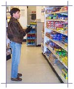 Mike in the store
